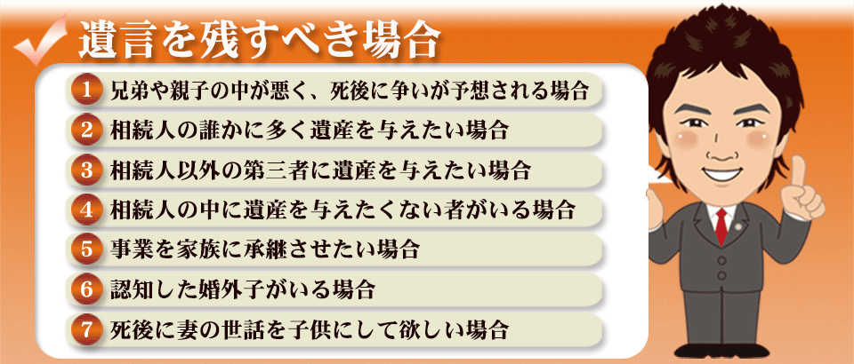 弁護士による遺言110番